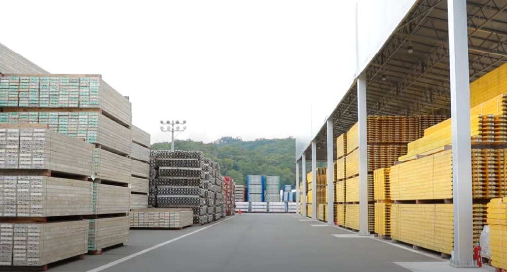 日建リース工業のブランド・品質による資材提供